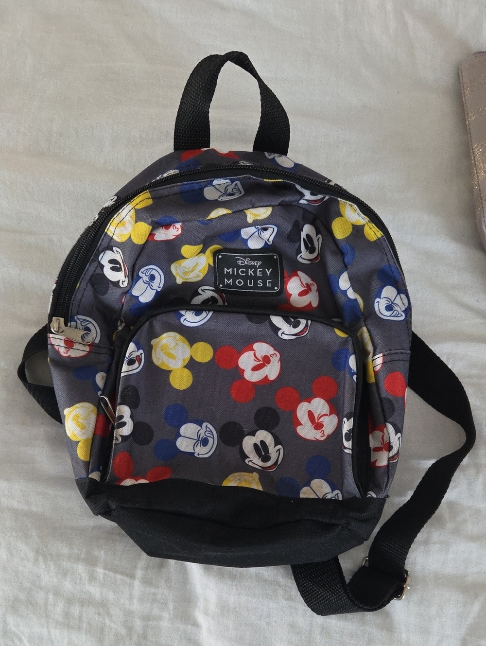 Multicolor Mini Mickey Mouse Backpack for Kids